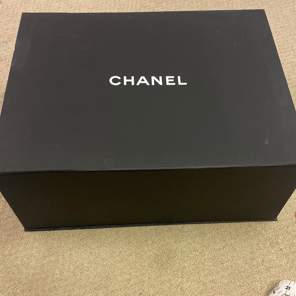 Chanel box with care instructions